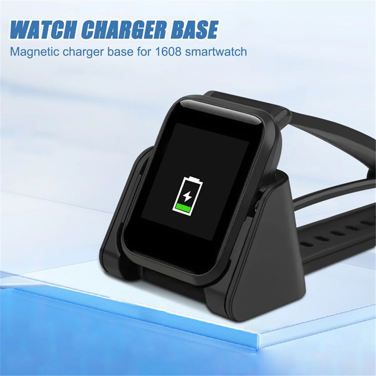 Station de charge magnétique pour montre intelligente Amazfit Bip A1608, chargeur S6, berceau de câble