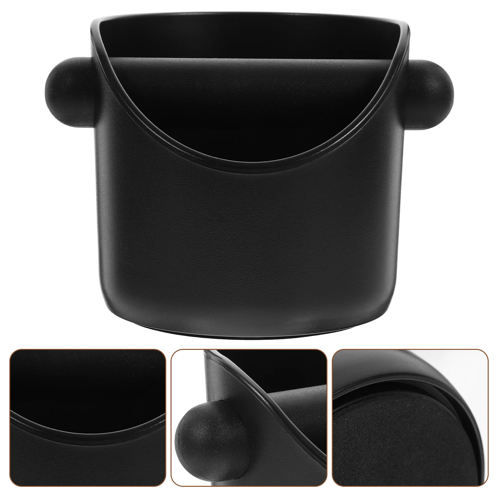 

Anti-Slip Espresso Grinds Waste Container Coffee Dump Bin For Home Cafe Open Mouth Coffee Waster Holder Semi-Automatic