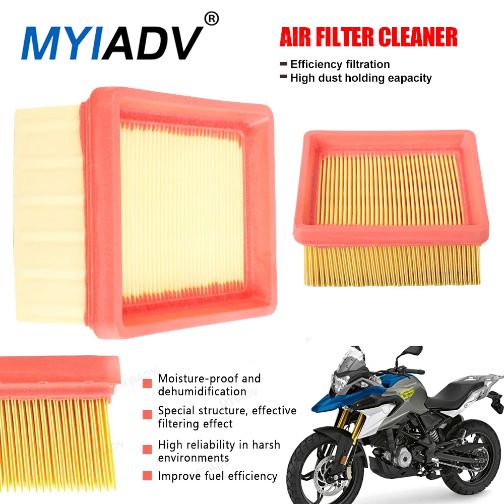 

Motorcycle Engine Air Intake Filter Element Air Filter Cleaner For BMW G310GS G310R 2017 2018 2019 2020 2021 2022 G 310R 310GS