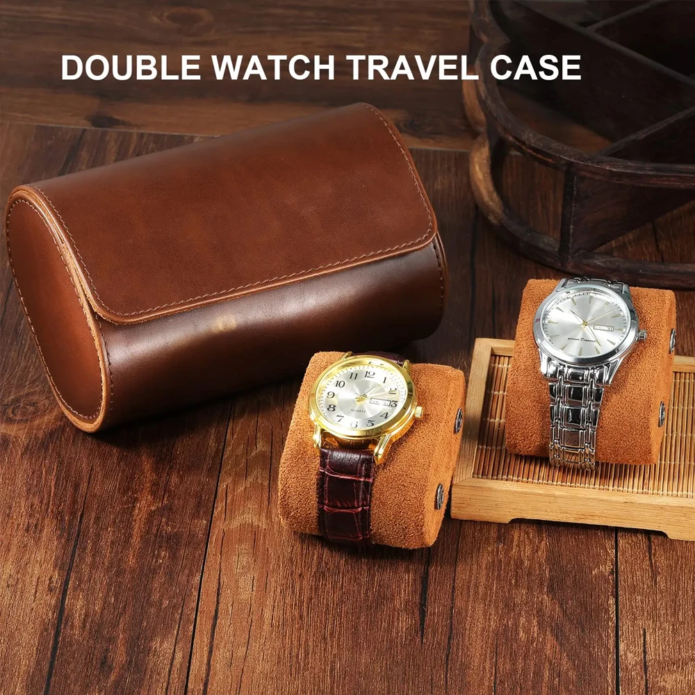 Luxury Genuine Leather Watch R - Luxury Watch Storage ulasan dan harga