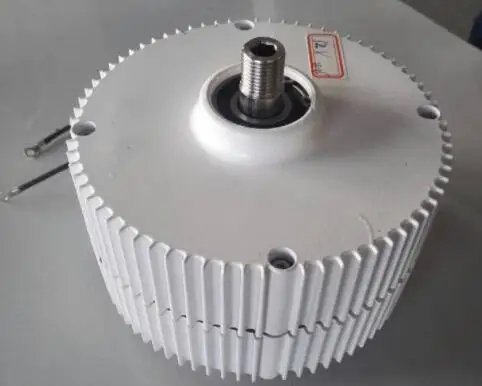 

Brushless 300w Ac Permanent Magnet Synchronous Generator 12v 24v Motor