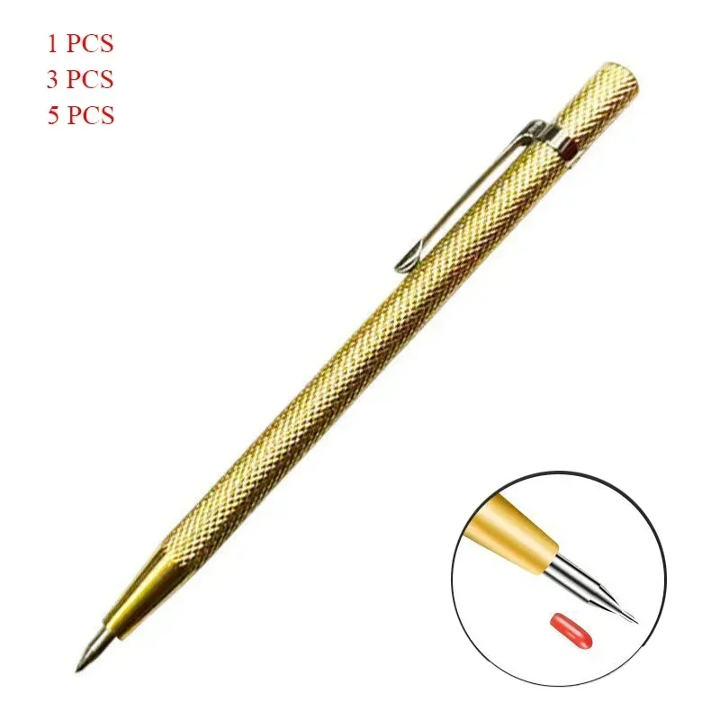 

Tile glass cutting scribing pen Tungsten steel alloy scribing needle Scribing drawing line marker hard scribe tip