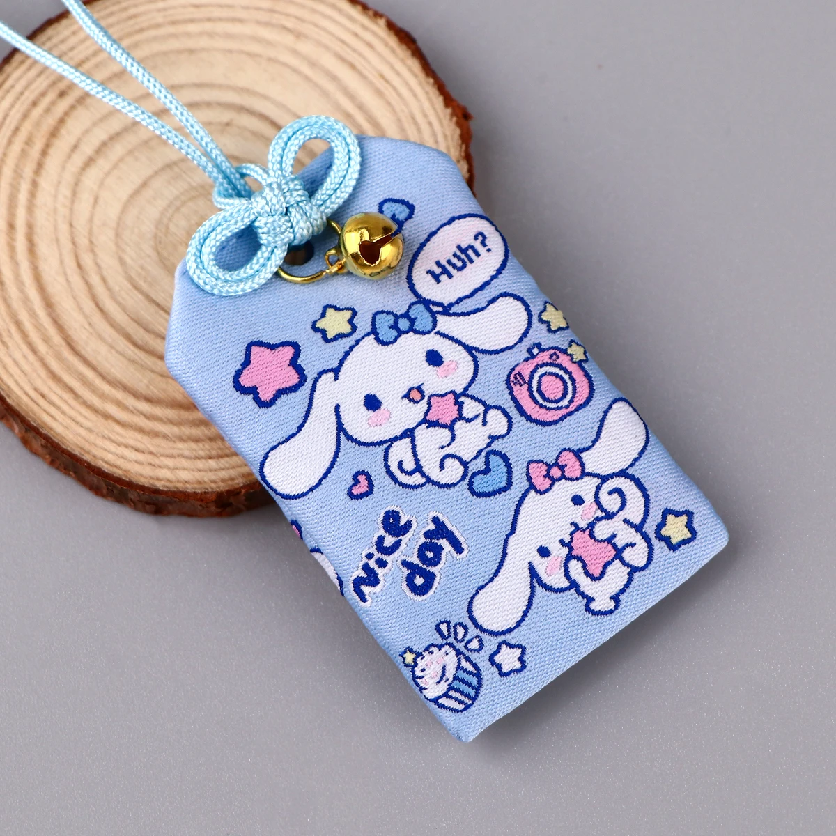 Kawaii Anime Broderie Choses Mignonnes, Priez Omamori Charme, Sac de Richesse, Protection, Sécurité Amulette Pendentif, Porte-clés Jouets Cadeau