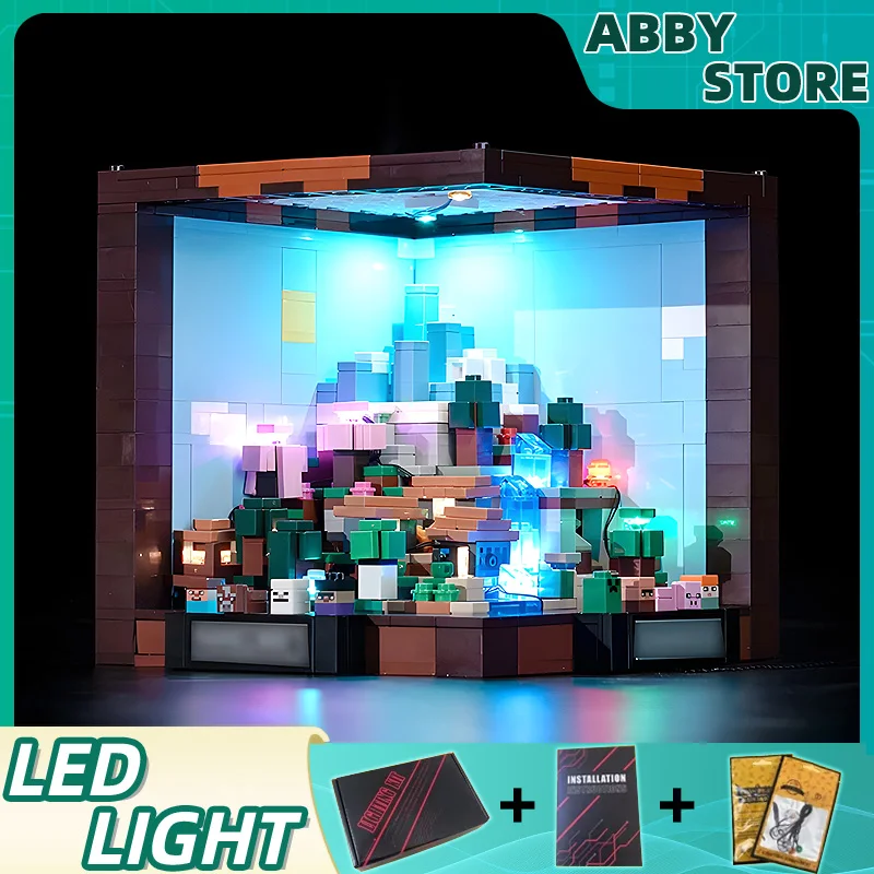 DIY LED Light Kit For LEGO 21265 The Crafting Table   (Only LED Light,Without Blocks Model)