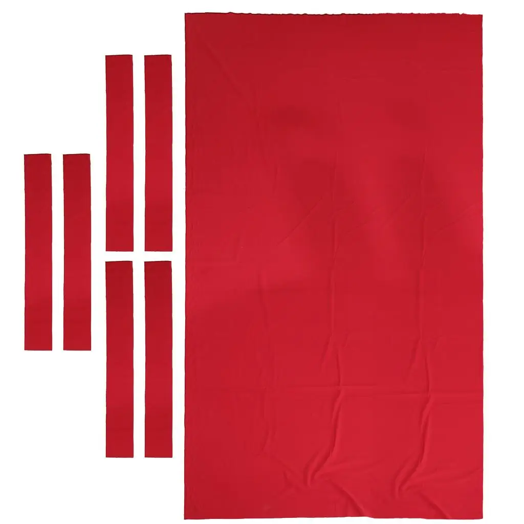 9ft Pool Table Felt Replacement 0.6mm Premium Billiard Cloth Fabric, Durable Fuzz Free Fitting for 8ft 7ft Professional Table