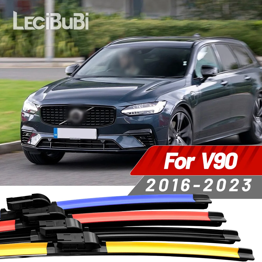 

2 шт. для Volvo V90 2016-2023 2017 2018 2019 2020 2021 2022 щетки стеклоочистителя переднего стекла дворники