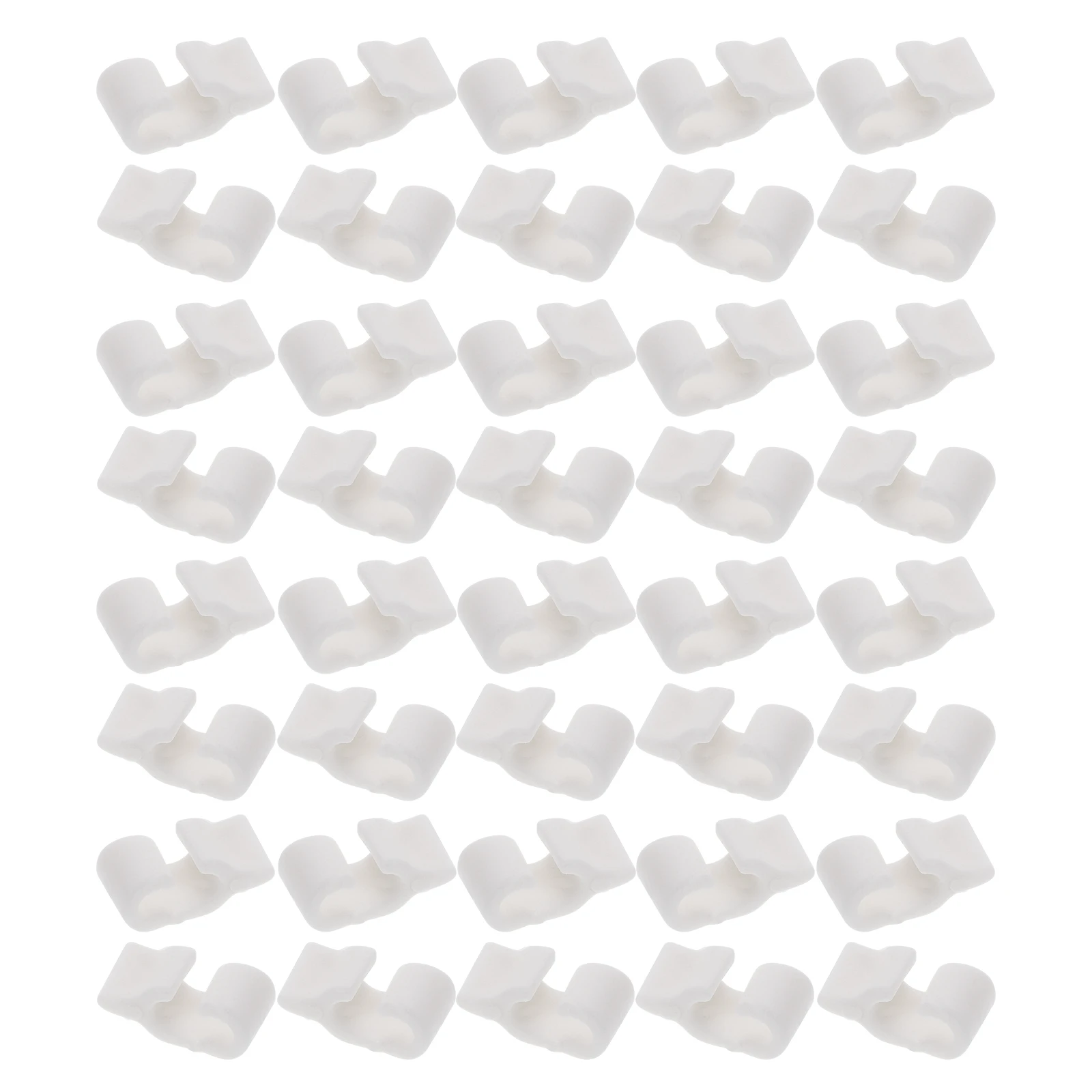 

40pcs Storage Cabinet Buckles Material Wardrobe Shoe Pet Cage Clips Wire Fence Accessories Connecting Latches