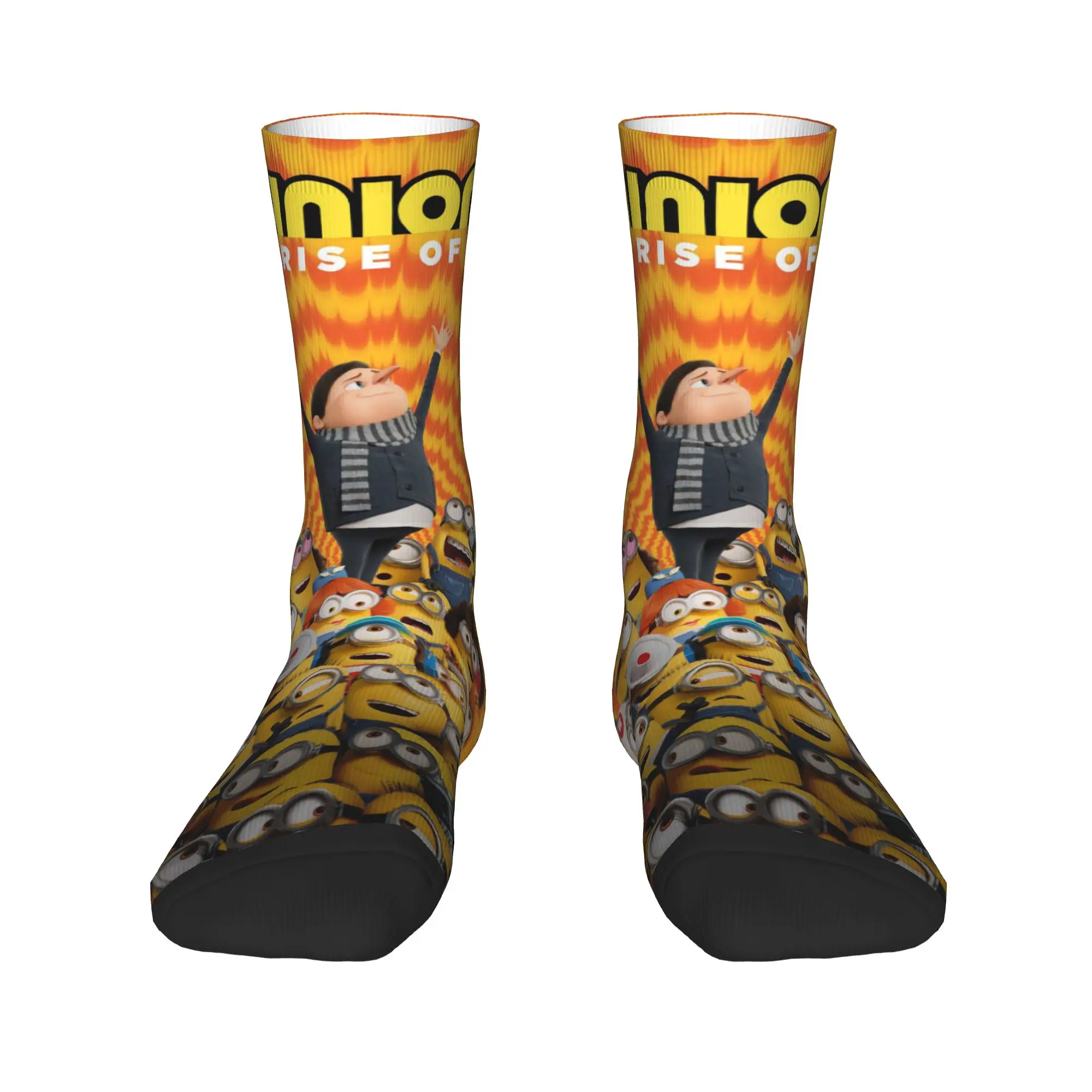 التوابع صعود غرو جوارب جوارب بأشكال مضحكة الكبار الرجال لينة تنفس الجوارب الخريف سكيت الرسم مكافحة العرق الجوارب #2