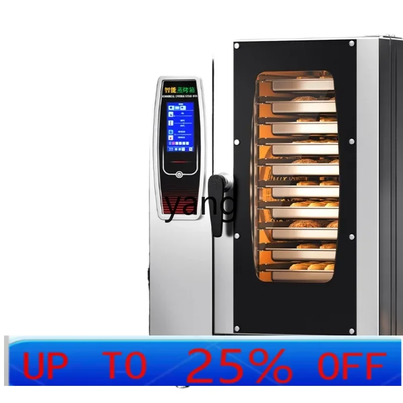 LTT steam oven commercial large capacity steaming and baking machine electric oven pizza bread
