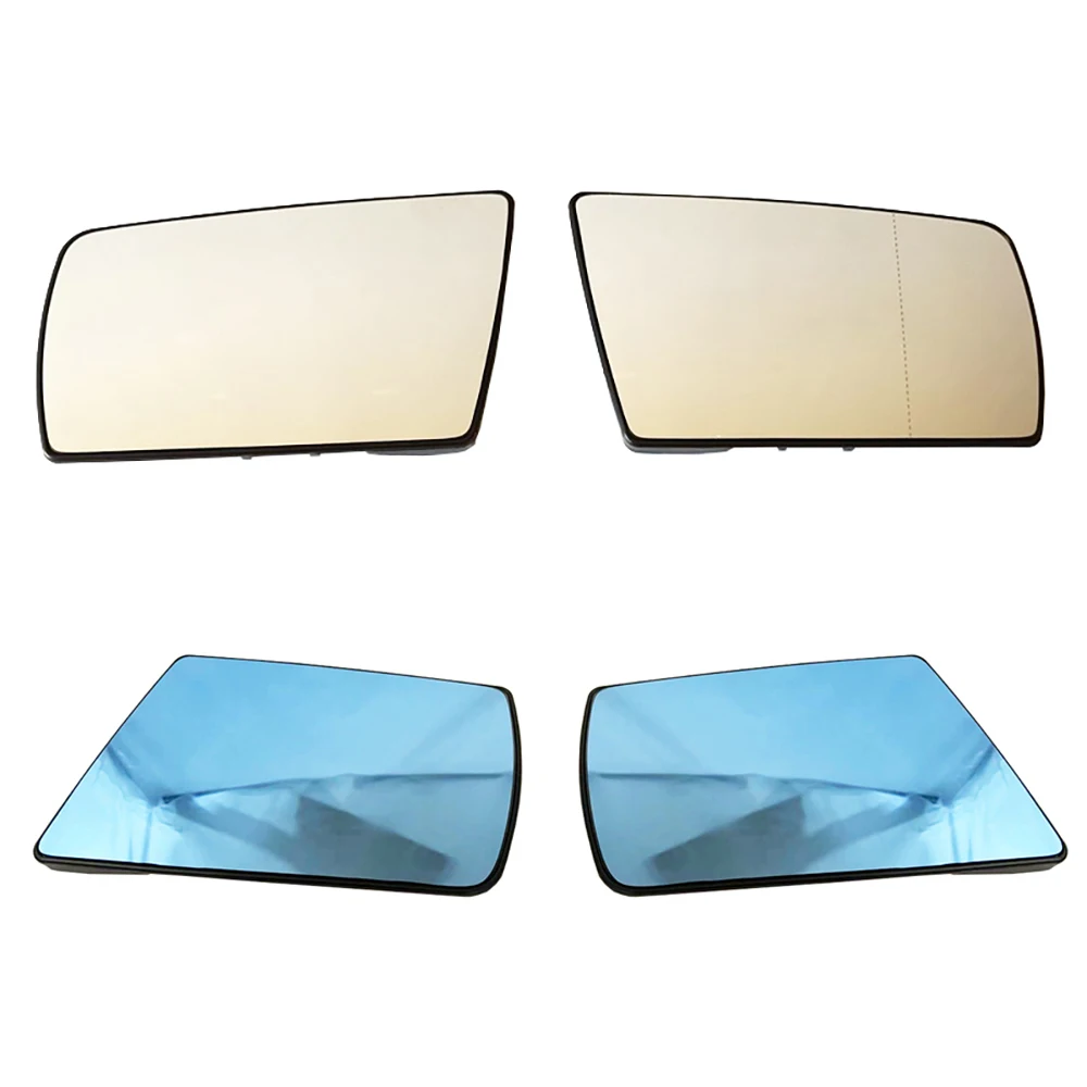 Heated Side Mirror Glass Rearview Mirror Glass Lens for MERCEDES-BENZ W202 1993-2000 2028100821 2028100721