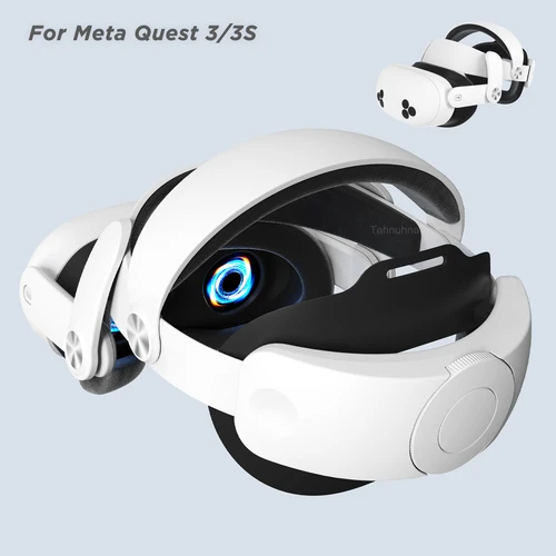 Correa para la cabeza para Meta Quest 3S/Quest 3, correa Elite reemplazable, auriculares VR, mejora la comodidad, accesorios de correa de Halo ajustables
