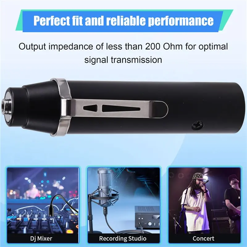 콘덴서 악기용 마이크용 클립 스타일 3.5Mm 마이크 변환 플러그 3.5Mm 마이크 변환 플러그