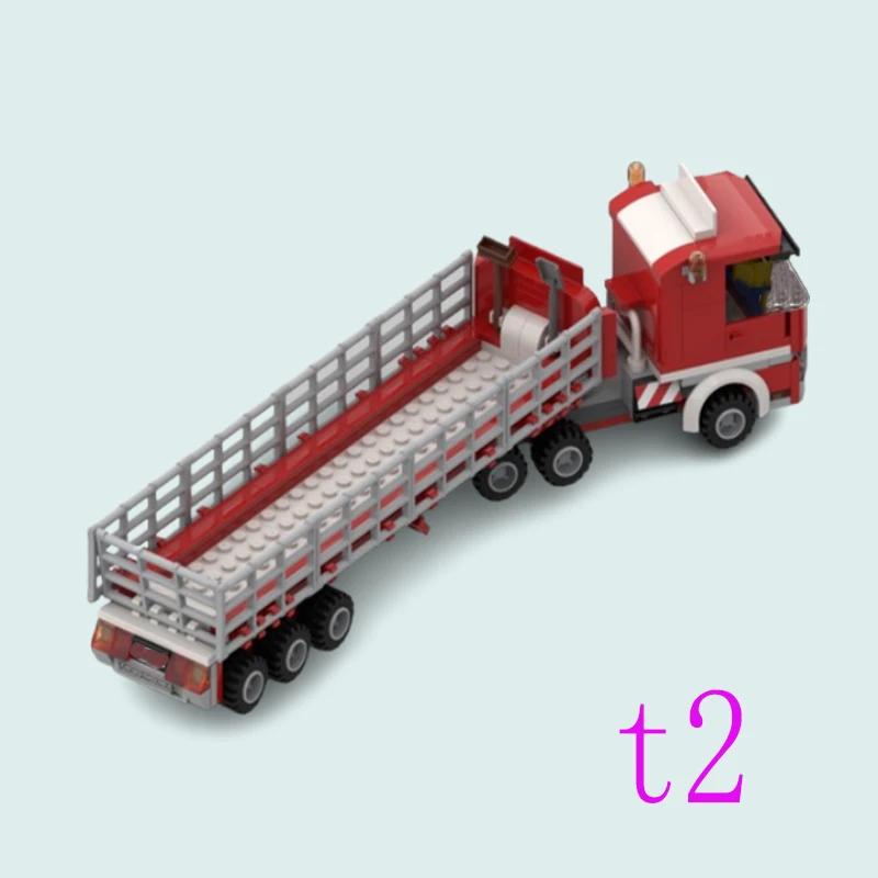 

Spot small particle assembly building blocks MOC-87395 227pcs creative vehicle car DIY educational toy assembly model gift set o