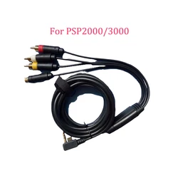 High Quality 1.8M S-Video S-AV Cable For PlayStation Portable For PSP 2000/PSP 3000 Audio Video AV Cable Cord Line