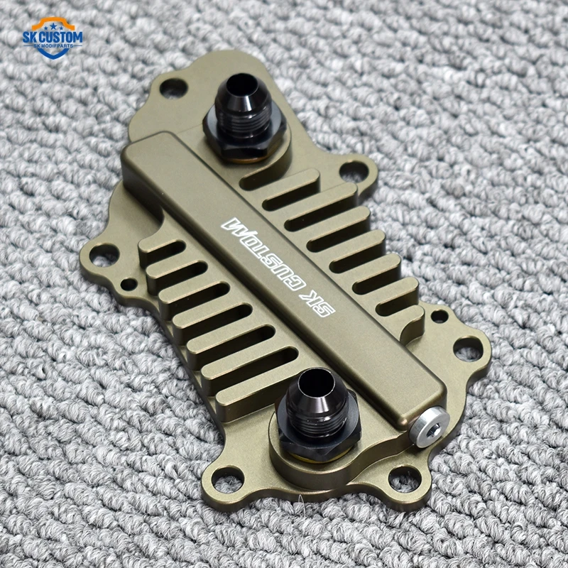 for Jeep Cherokee 3.0 CRD V6 4x4 Engine Oil Filter Adapter Car Modification - view 3