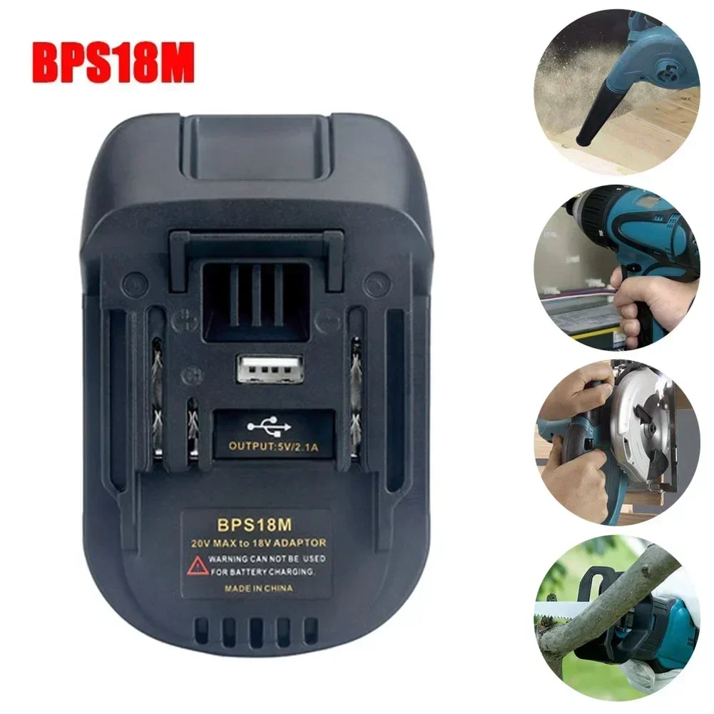 

Power Tool Battery Adapter For For Porter Replacement BL1860 For Black & Decker For DMAKITA Battery 18v BL1840