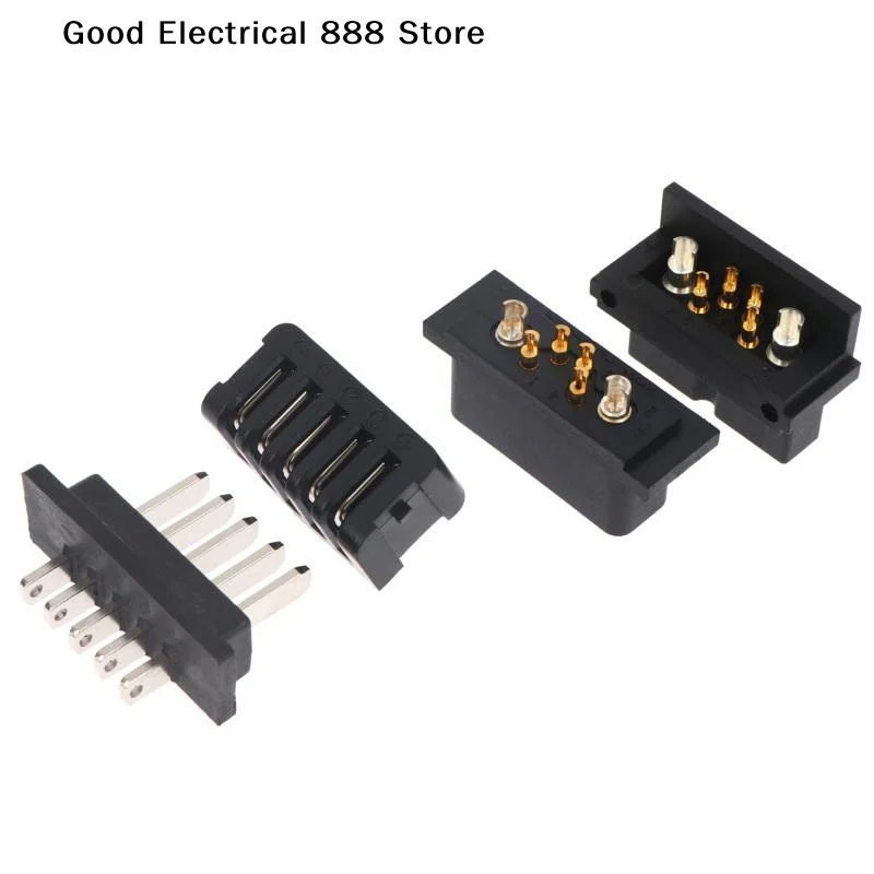 【G】1Pair Hailong Power Discharge Connector 4pins/5pins/6pins Male And Female Ebike Parts Power Plug