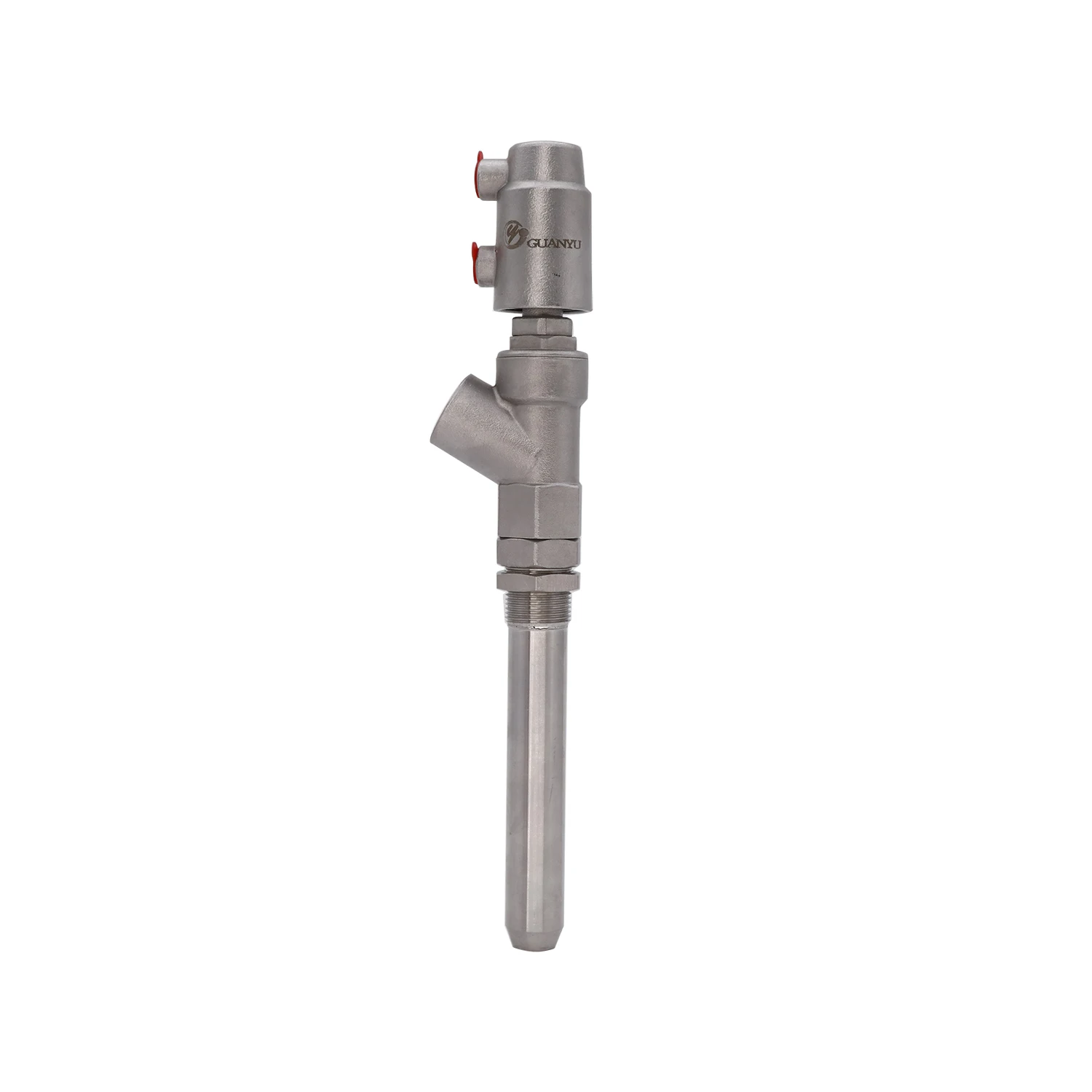 

Stainless steel 4-point extension rod anti-drip pneumatic discharge nozzle for filling machine