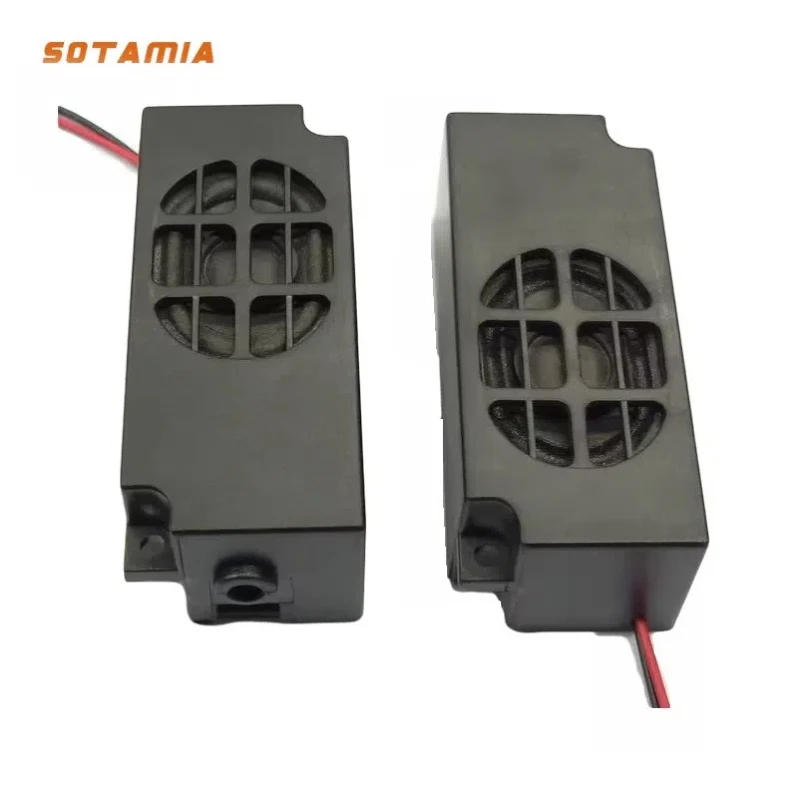 SOTAMIA 2Pcs 3277 BOX Passive Sound Cavity Speaker 2840 4 Ohm 8 Ohm 5W TV LCD Advertising Speaker Sound Music Loudspeaker