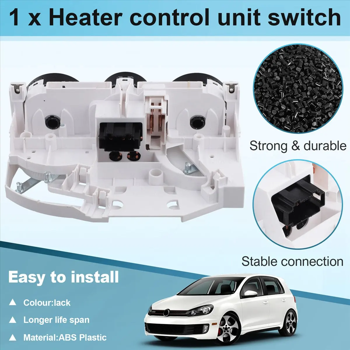 Mega SaleHeater Control Unit Switch Air Condition Climate Control Switch 1J0820045F for VW Passat B5 Golf Jetta GTI Bora Beetl