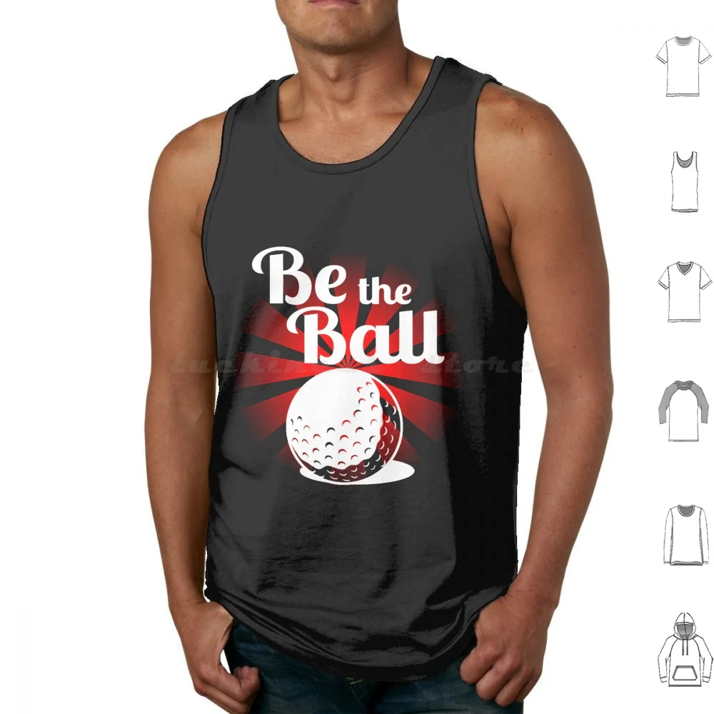 Caddyshack Be The Ball Tank Tops Print Cotton Caddyshack Golf Funny Comedy Bushwood Movie Chevy Chase Classic 80s Caddy