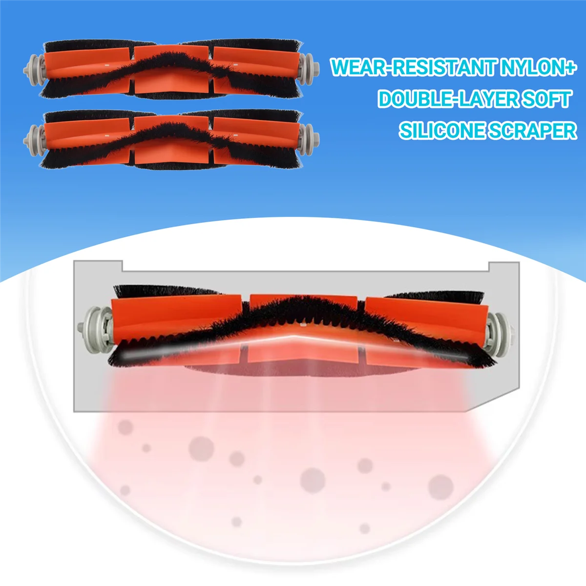 A20M ملحق الجانب فرشاة الأسطوانة فلتر HEPA ل 1C STYTJ01ZHM Mi روبوت فراغ ممسحة SKV4093GL قطع الغيار