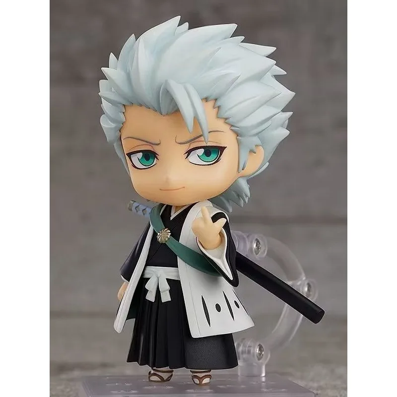 Figura de Anime BLEACH de 10CM, estatua de Hitsugaya Toushirou, colección de figuras de juguete, modelo de figuras de acción, adorno de habitación, regalo de cumpleaños para niños