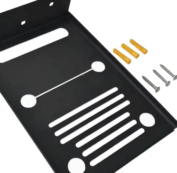 Metal Wall Mount Bracket With Ventilated Bottom For Steam Machine Space Saving Floating Stand Holder Black Gaming Accessories