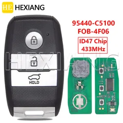 HE Car 95440-C5100 ID47Chip 433MHz Keyless Go Car Remote Control Key FOB-4F06 Dla KIA Sorento 2015 2016 2017