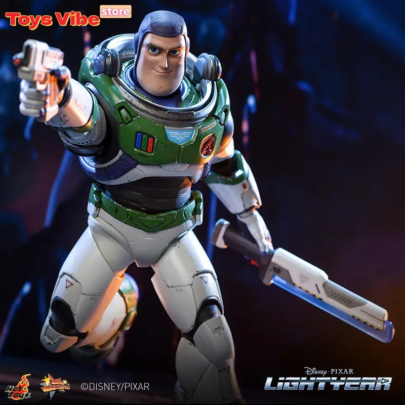 

Hot Toys Buzz Lightyear 1:6 Scale Action Figure Alpha Space Suit Deluxe Version With Sox Cat Collectible For Movie Enthusiasts