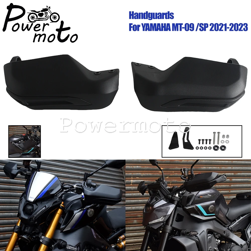 

For YAMAHA MT-09 /SP 2021-2023 Motorcycle Hand Shield Guards Handle Protector Plastic Handguard Handlebar Protection Accessories