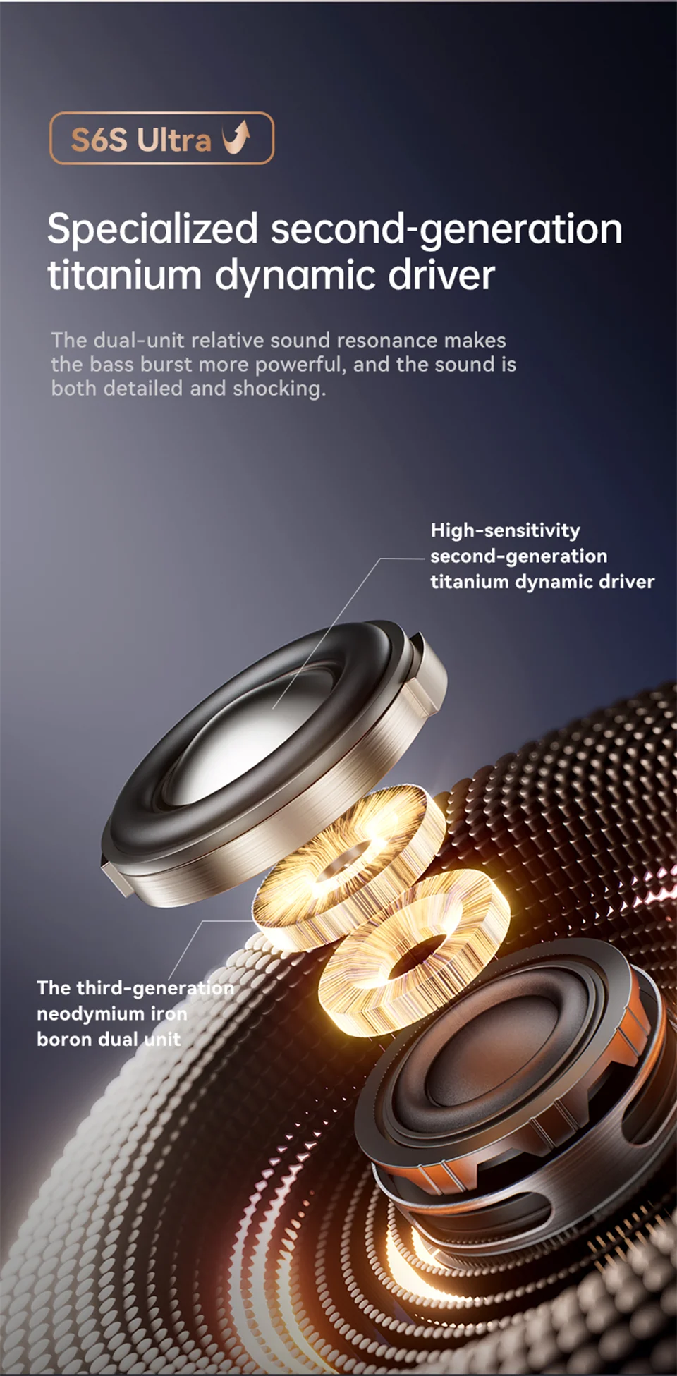 Sanag S6S Ultra-Ohrclip-on-Ohrhörer mit offenem Ohr, HiFi-Kopfhörer mit verlustfreier Klangqualität, kabellose Bluetooth-Ohrhörer mit tiefem Bass – Detail 5