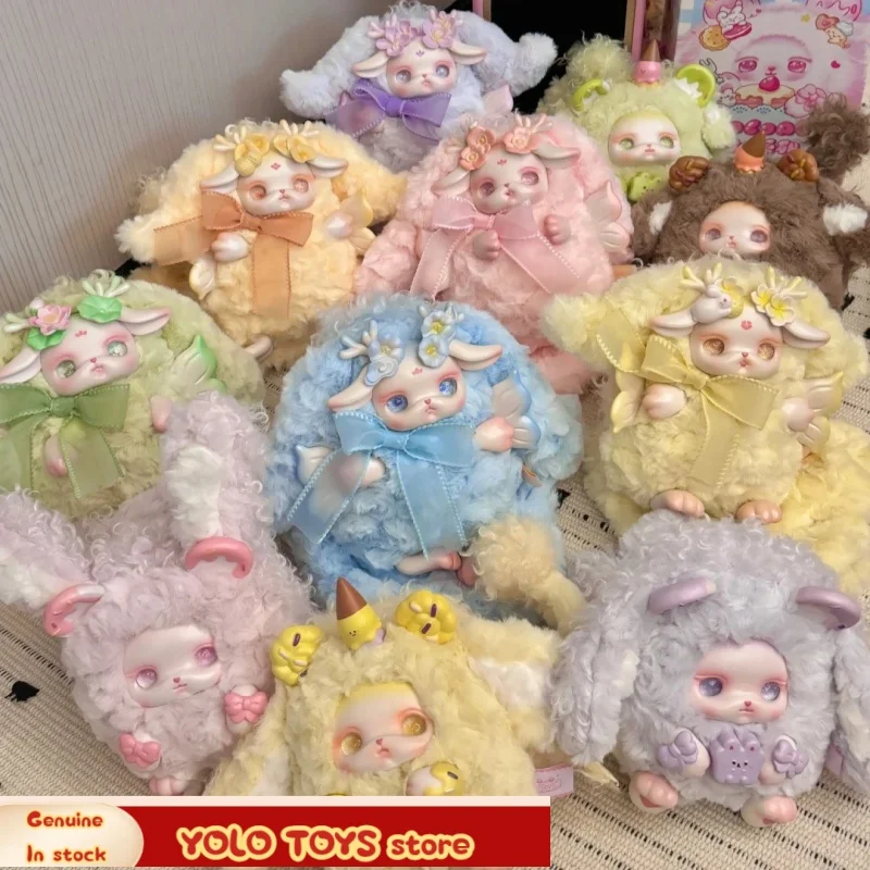

Genuin Loloan Confession Flower Language Series Blind Box Plush Mystery Box Doll Anime Figure Desktop Decor Girl Birthday Gift
