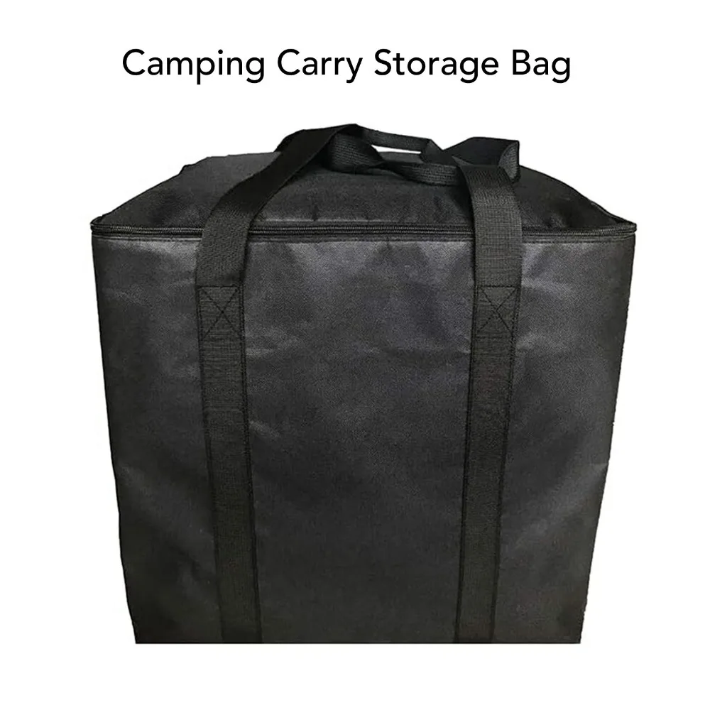5.3 Gallon Portable Toilet Storage Bag Double Layer Lining 600D Oxford Fabric Camping Toilet Storage Bag Thickening Fabric
