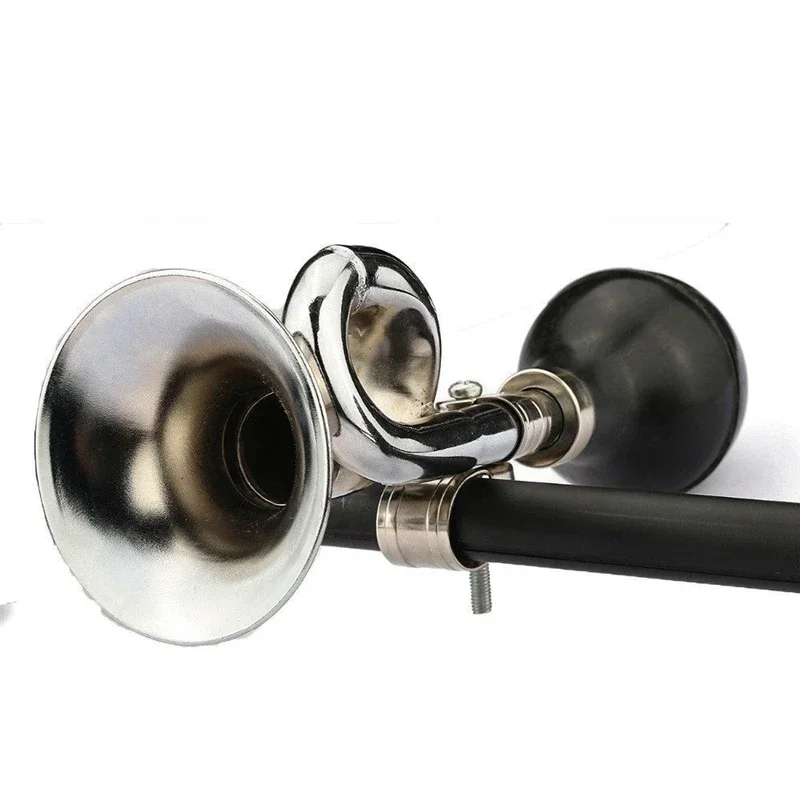 New Retro Bicycle Snail Air Horn Loud Full Mouthed Cycle Bike Bugle Trumpet Bell Mountain Riding Accessories