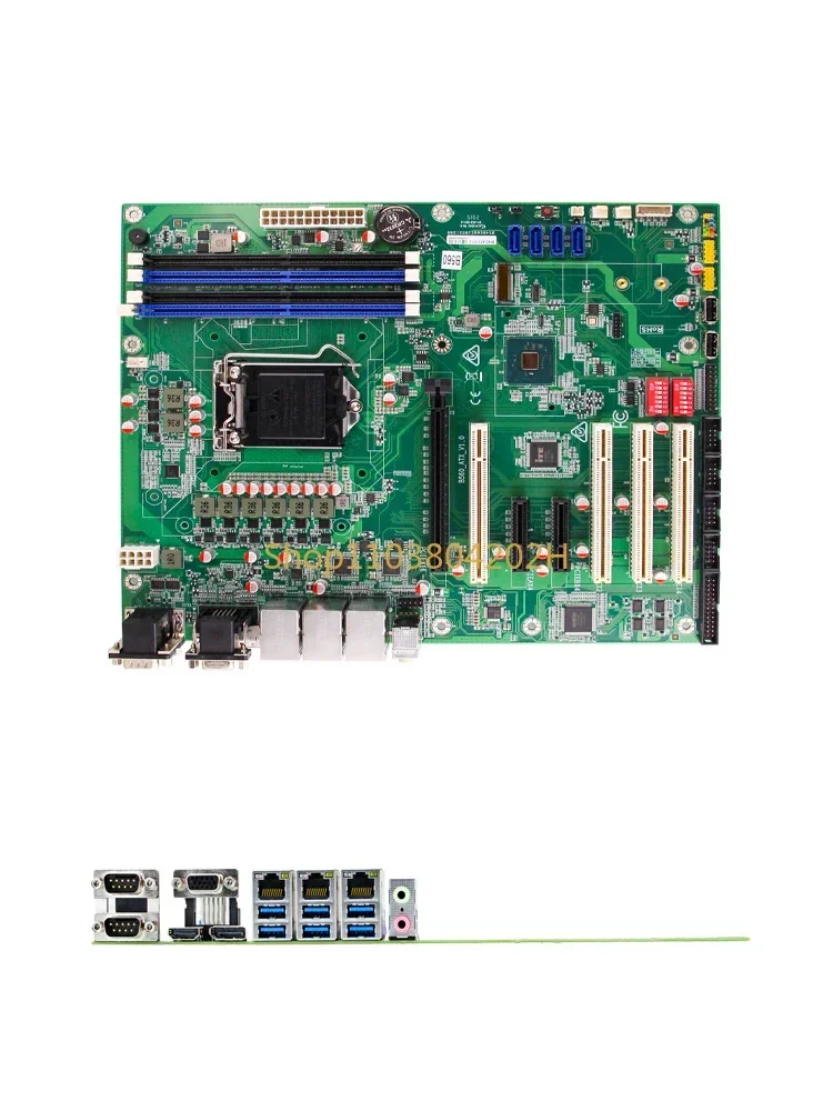 Industrial ATX Main Board B560 Industrial Control Server Visual Automation 3 Network Port 1011Generation707Main Board Multi-PCIE