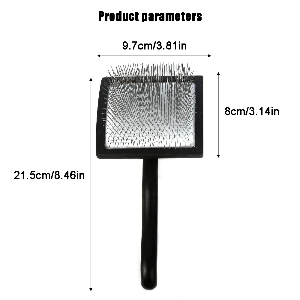 Pet Grooming Hair Remover Brush Manual Household Beauty Hairbrush Long Handle Professional Reusable Deshedding Rake