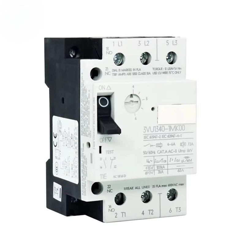 

3VU1340-1MN00 3VU1340-1MK00 3VU1340-1MG00 3VU1340-1MJ00 3VU1340-1NK00 3VU1340-1NH00 3P Motor Circuit Breaker