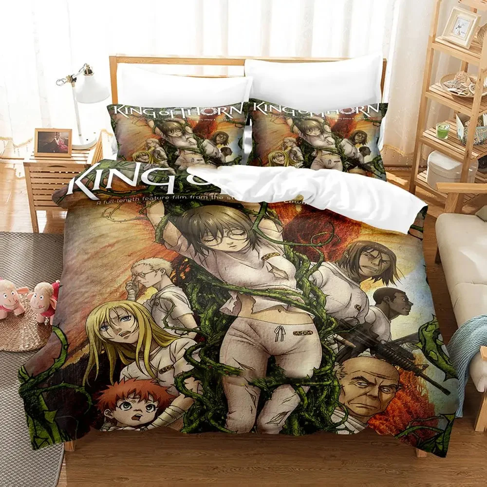 3D Print Game King of Thorn Bedding Set Duvet Cover Bed Set Quilt Cover Pillowcase Comforter king Queen Size Boys Adult Bedding