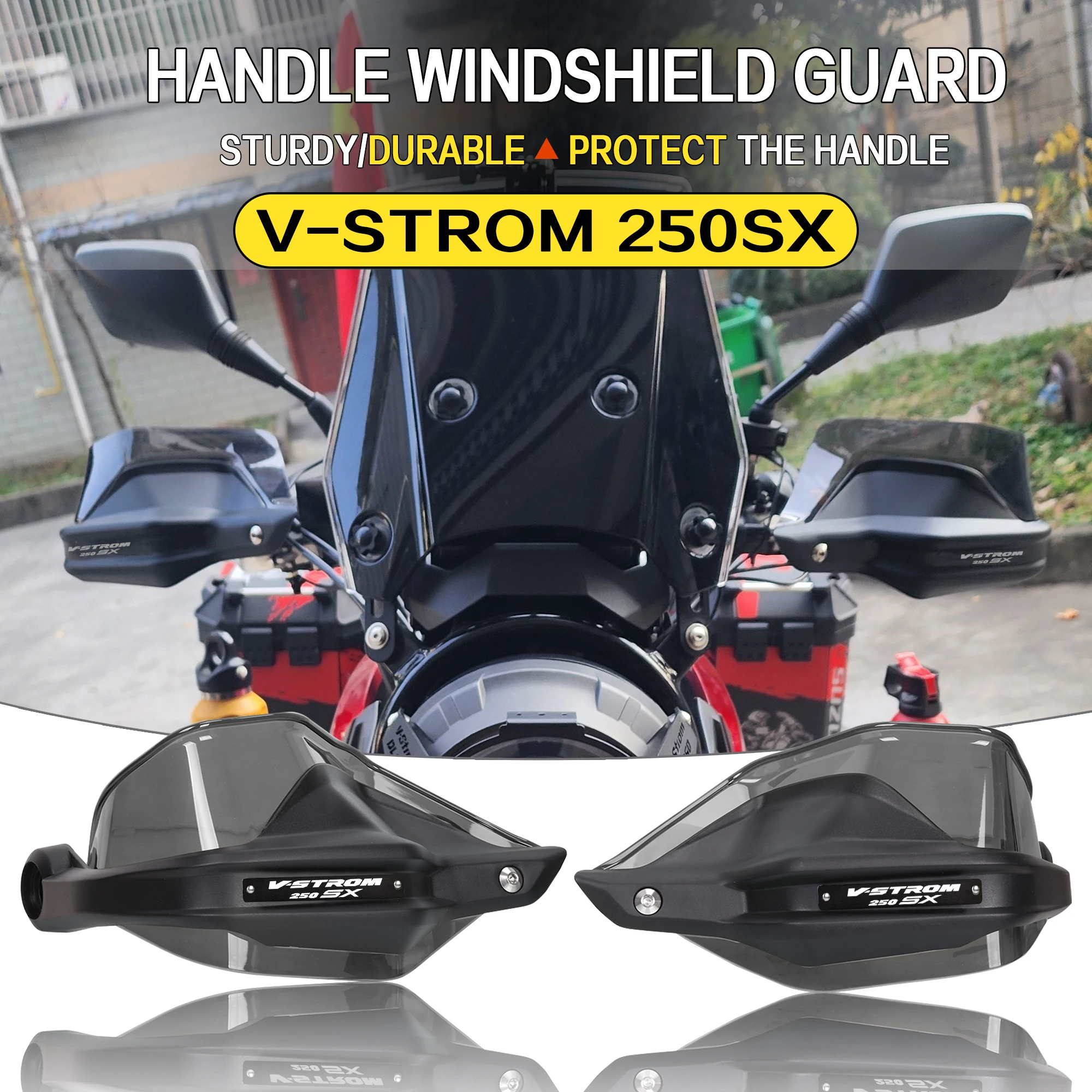 

Handguard Protector For Suzuki V-Strom 250SX SX250 2024 2025 Accessories 250 SX Windscreen Handguards Brake Handle Lever Guard