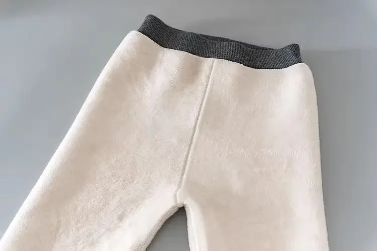 2026 Herbst Neue Mädchenkleidung Cartoon-Kirschdruck-Oberbekleidung und -Hosen Koreanische Version Einfarbige Kinderkleidung mit Fleece-Futter – Detail 18
