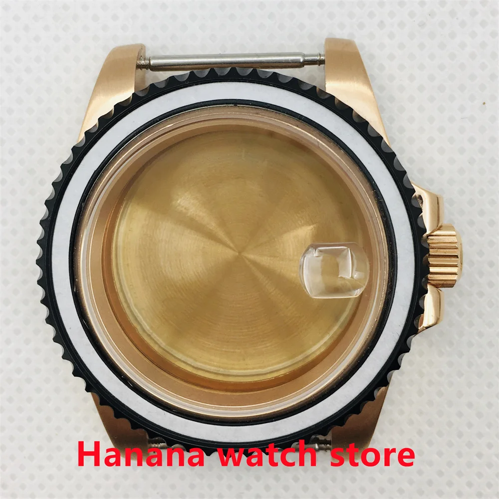 2022 BLIGER تصميم جديد 39 مللي متر الفولاذ المقاوم للصدأ الياقوت الزجاج الفضة حافظة NH35 NH36 NH38 NH39 NH37 PT5000 حركة