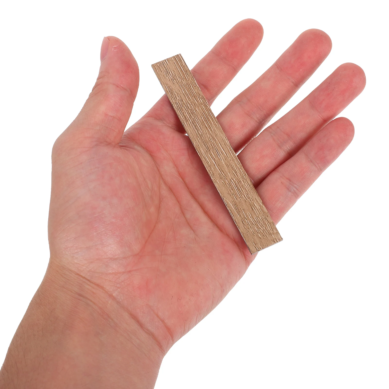 

40Pcs Miniature Dollhouse Flooring 1:12 Scale Wood Grain Floorboards Wear Resistant for DIY Craft Miniatures Dollhouse Flooring