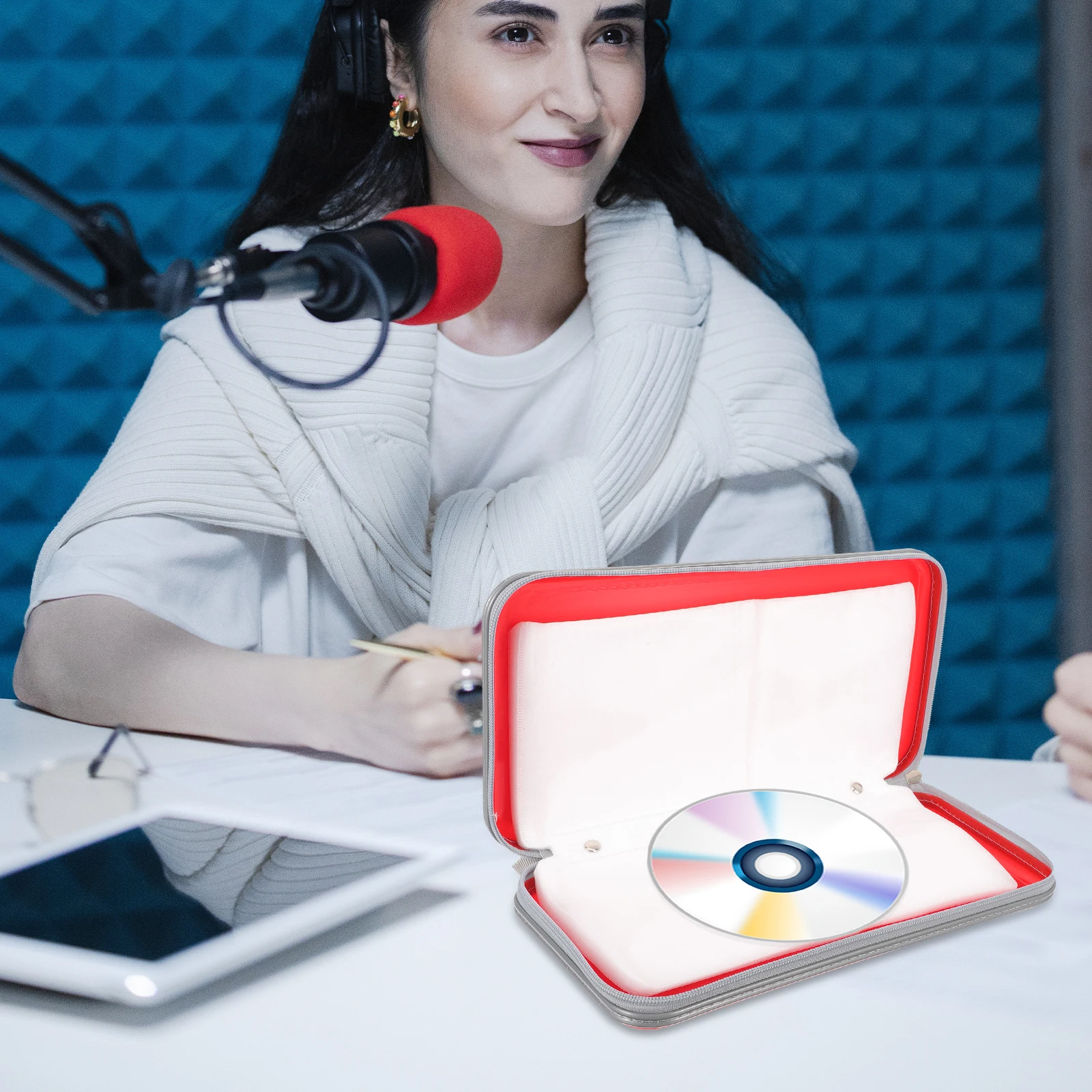 

CD Dvd Storage Cases Disk Holder Pouch Car Disc Organizer Plastic Travel