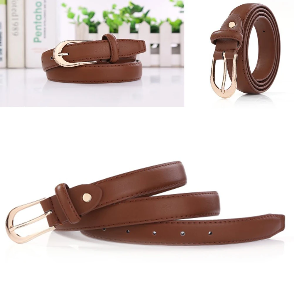

Alloy Pin Buckle Belt Waist Belts for Men Women Jeans Pants Miss