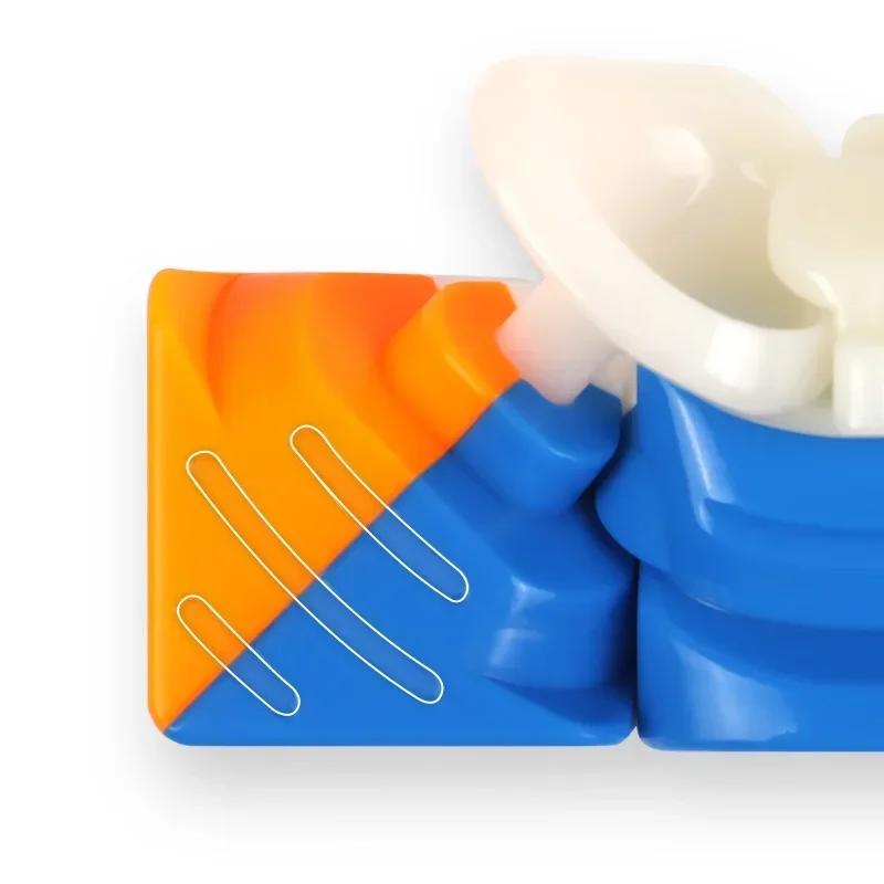 [MeowCube] QiYi Black Mamba V3 3x3 Cubo mágico sin pegatinas Cubo práctico de velocidad para juguete educativo fresco XMD 3x3x3 Cubo