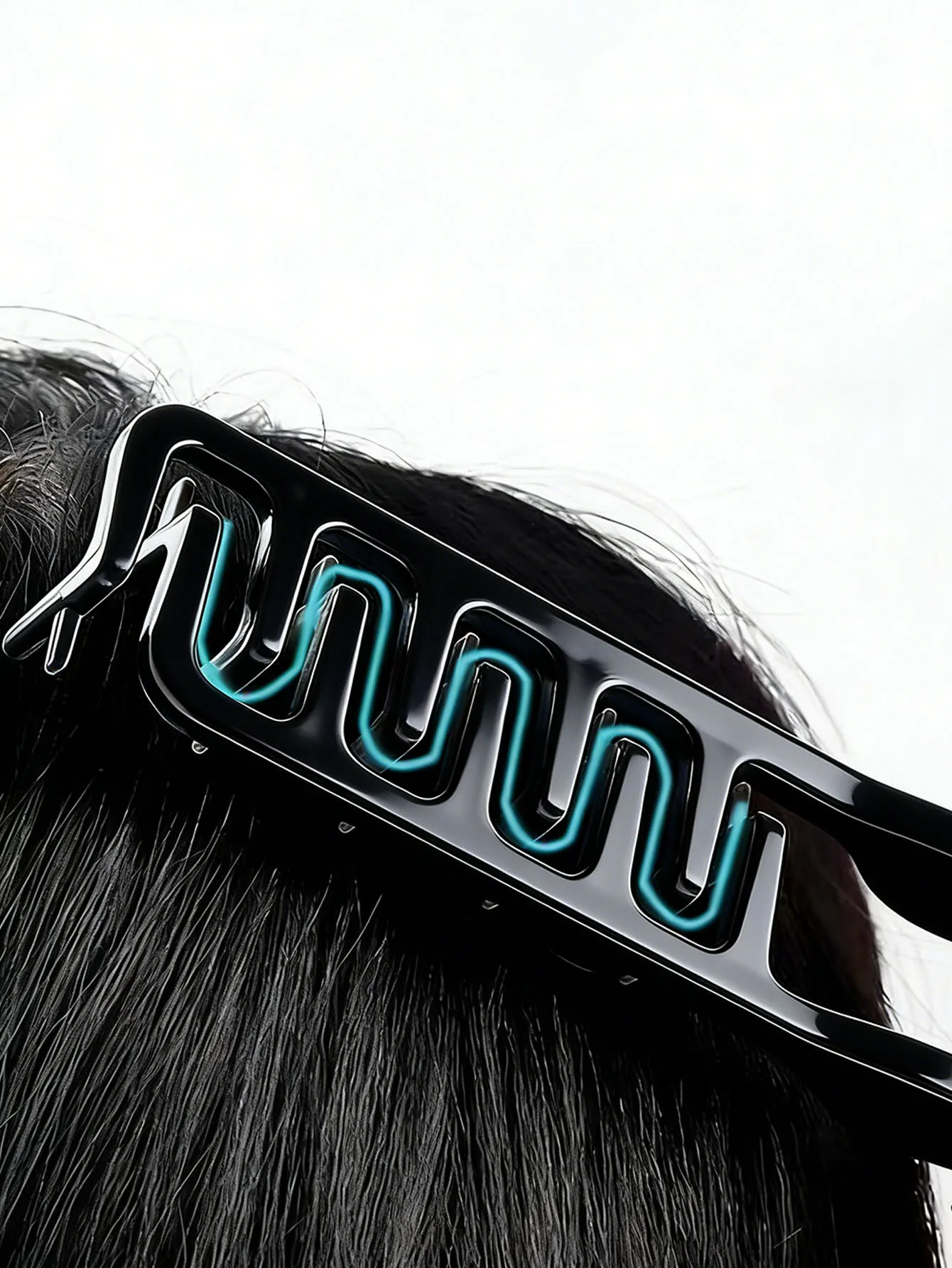 Herren-Salon-Haarstyling-Kammset, einschließlich eines Weitzahnkamms für Texturfrisuren, eines Kämms für Pompadour-Stile, eines Stylingkamms. – Detail 4