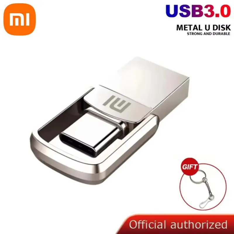 Xiaomi 2TB USB Flash Drives USB 3.0 High Speed Pen Drive 128GB Metal Real Capacity USB Pendrive 1TB 512GB Memory Storage U Disk