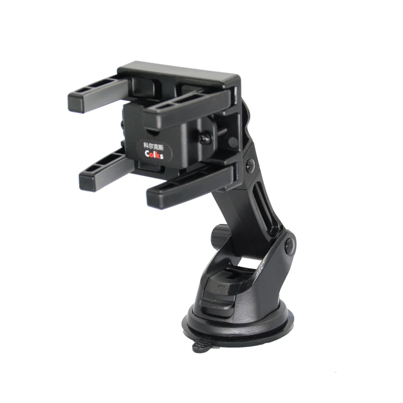 Car Suction Cup Walkie Talkie Holder, Windshield Dashboard 2-Way Radio Speaker PTT Mic Universal Suction Cup Mount Accessories