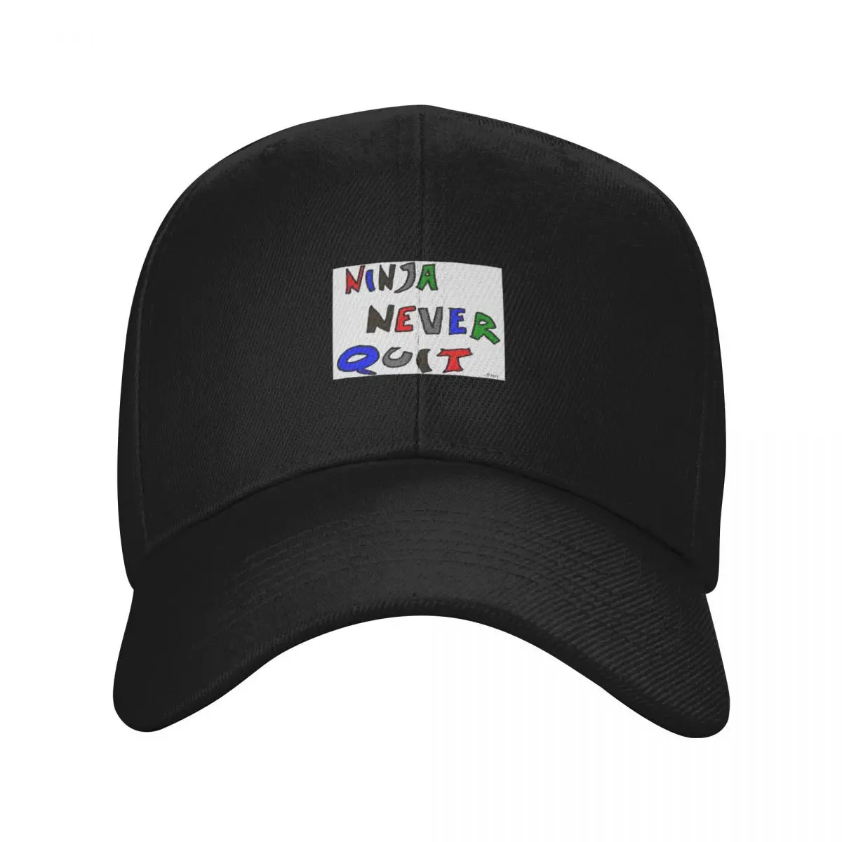 

Бейсбольная кепка Ninja Never Quit, мужская роскошная бейсболка Rave для мужчин и женщин